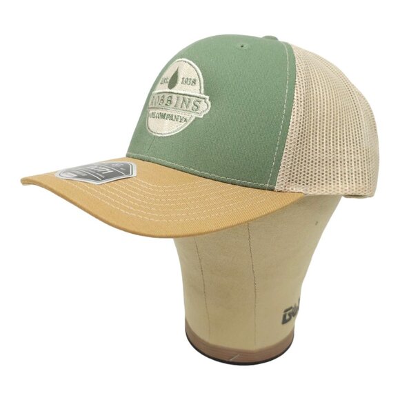 Robbins Oil Company Embroidered Logo Mesh Snapback Cap Trucker Style Baseball - Picture 2 of 13